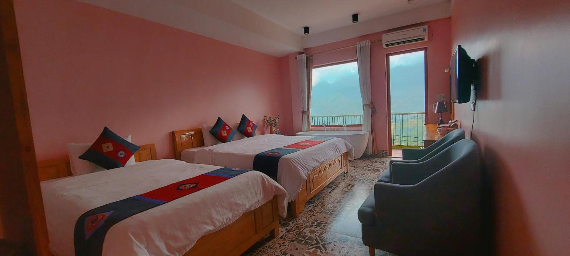 Sapa Scenery Hotel Exterior photo